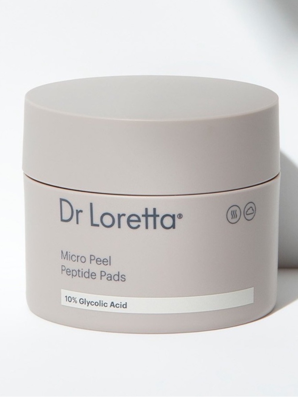 NWT Dr. Loretta Micro Peel Peptide Pads 60 Count Glycolic Acid Smoothing NEW NIB